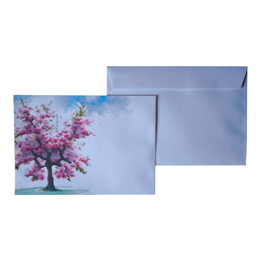 Briefumschlag "Baumblüte" DIN C5