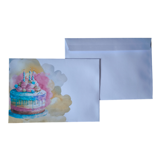 Briefumschlag "Birthday" DIN C5