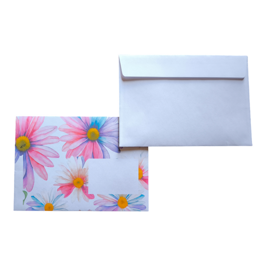 Briefumschlag "Flowers 1" DIN C6 (Standard)