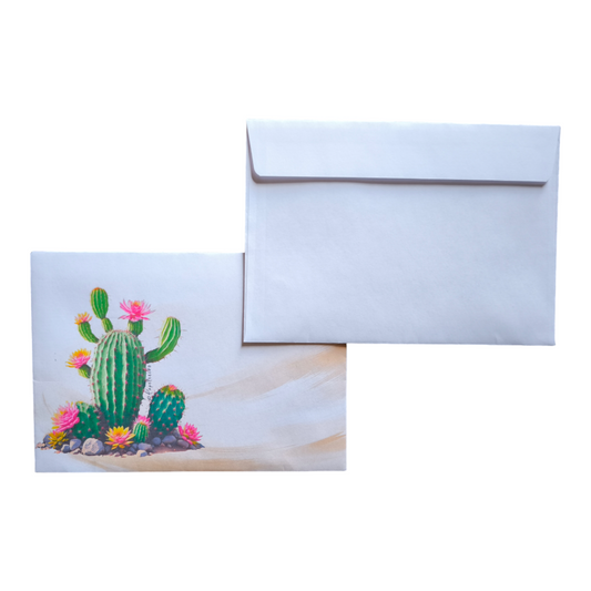 Briefumschlag "Kaktus" DIN C6 (Standard)