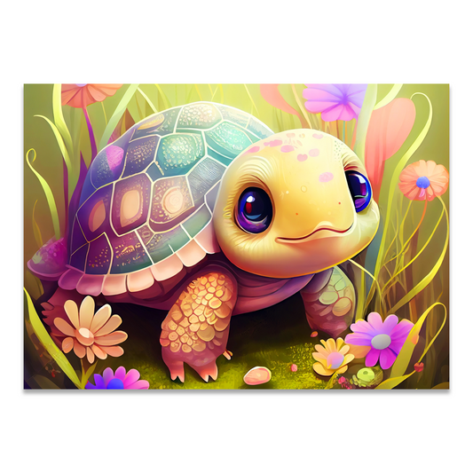 Postkarte "Cute Turtle"