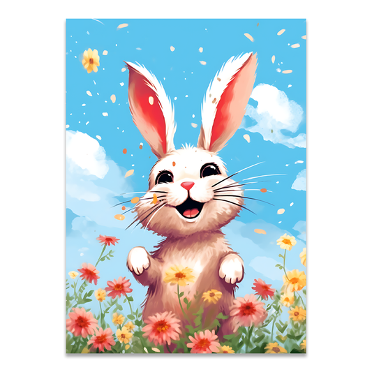 Postkarte "'Funny Bunny"