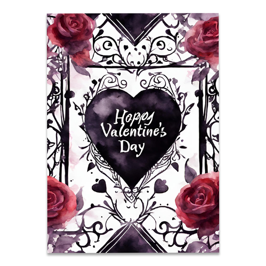 Postkarte "Gothic Valentine"