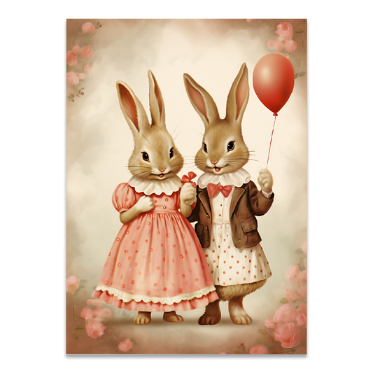 Postkarte "'My Bunny"