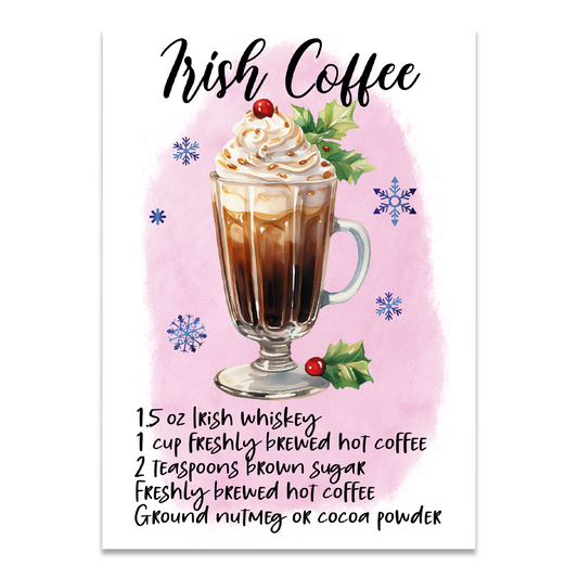 Postkarte "'Irish Coffee"