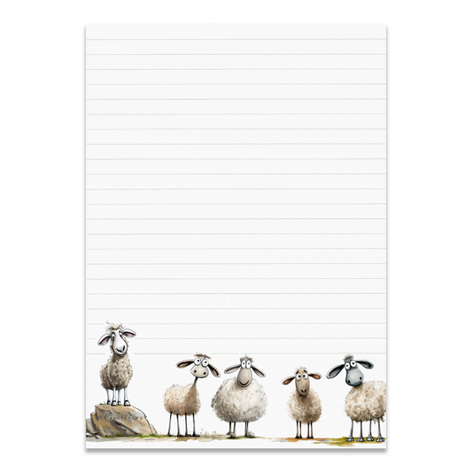 Briefpapier "Sheep sheep, sheep"
