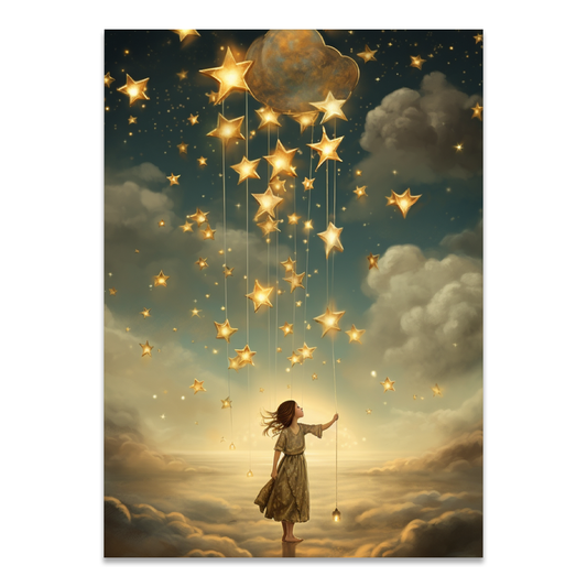 Postkarte "Sternenlichter"