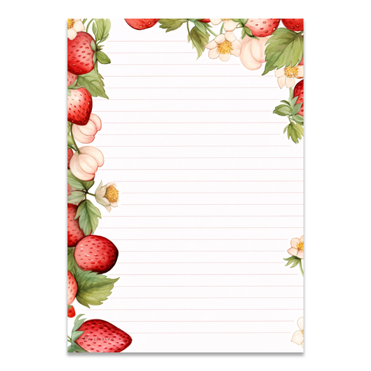 Briefpapier "Strawberries"