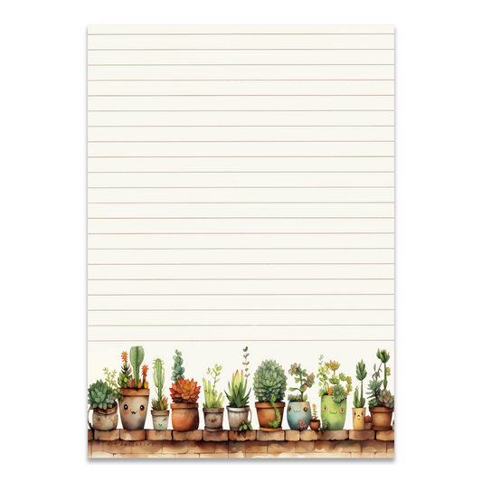 Briefpapier "Succulents"