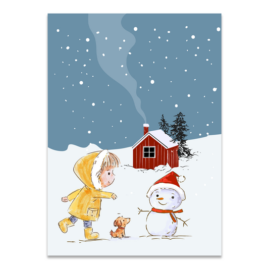 Postkarte "'Wonderful wintertime"