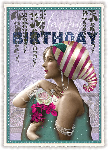 Postkarte PK 556, "Happy Birthday"